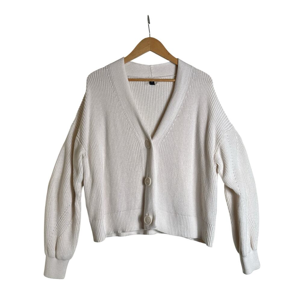 Universal Thread Ribbed Knit Button Front Cardiga… - image 2